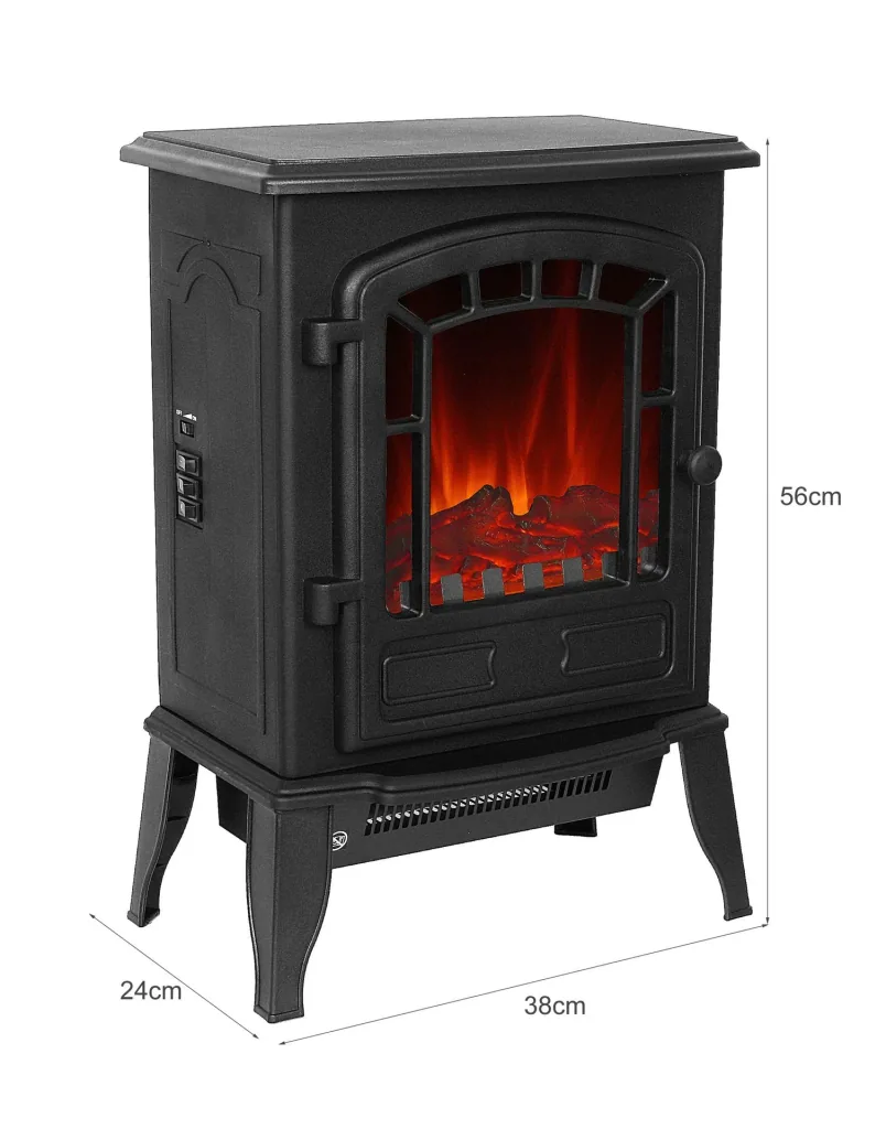 Electric fireplace "Como black"