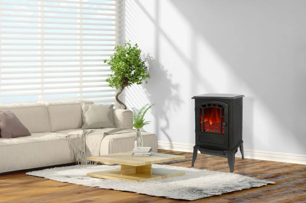Electric fireplace "Como black"