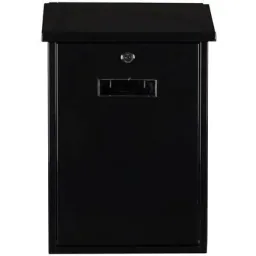 Rio Black Letterbox - 270x100-395 mm