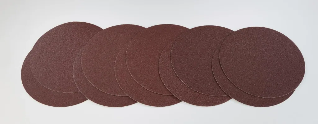 Sanding disc replacement set 10-piece - 150 mm, Velcro