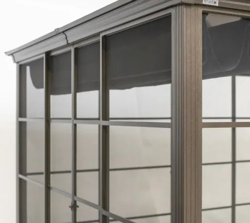 Sojag Aluminium paviljoen en wintertuin Castel, brons