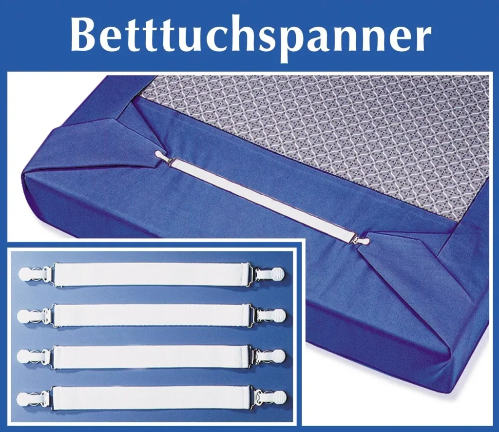 Bed sheet tighteners - 4 pieces