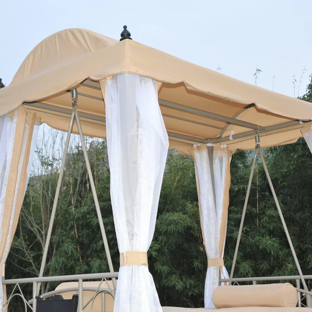 Hollywood swing with reclining function