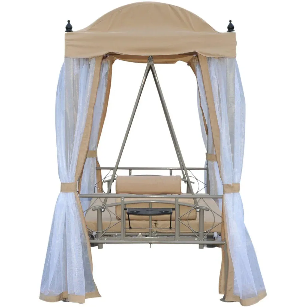 Hollywood swing with reclining function