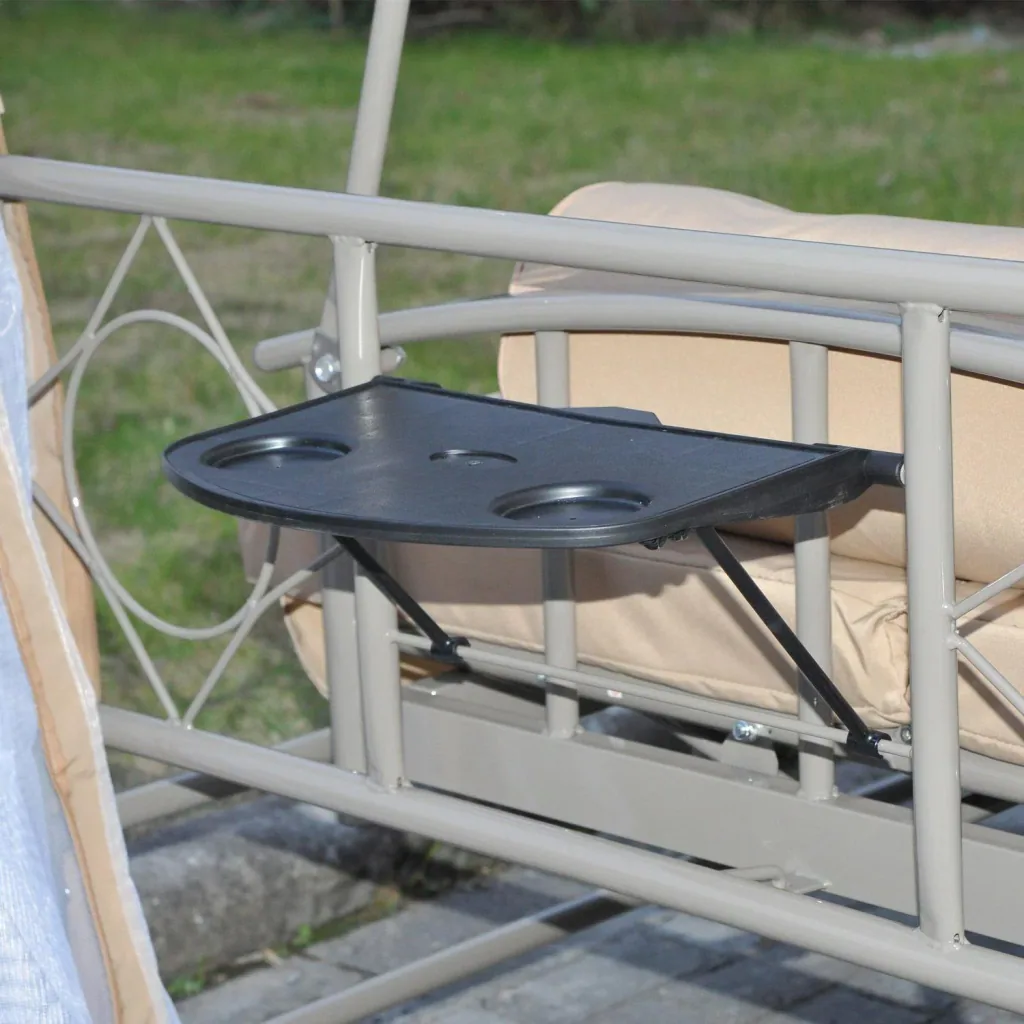 Hollywood swing with reclining function