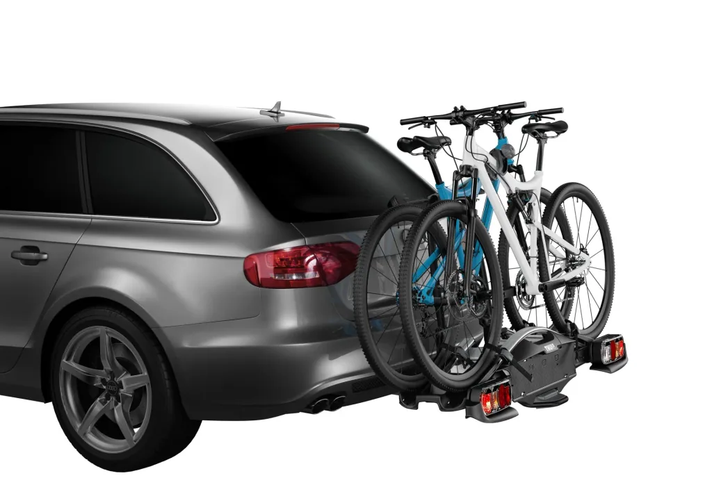 VeloCompact 924 for 2 bikes, weight 14.2 kg, pre-assembled, no tools required, 2016 model