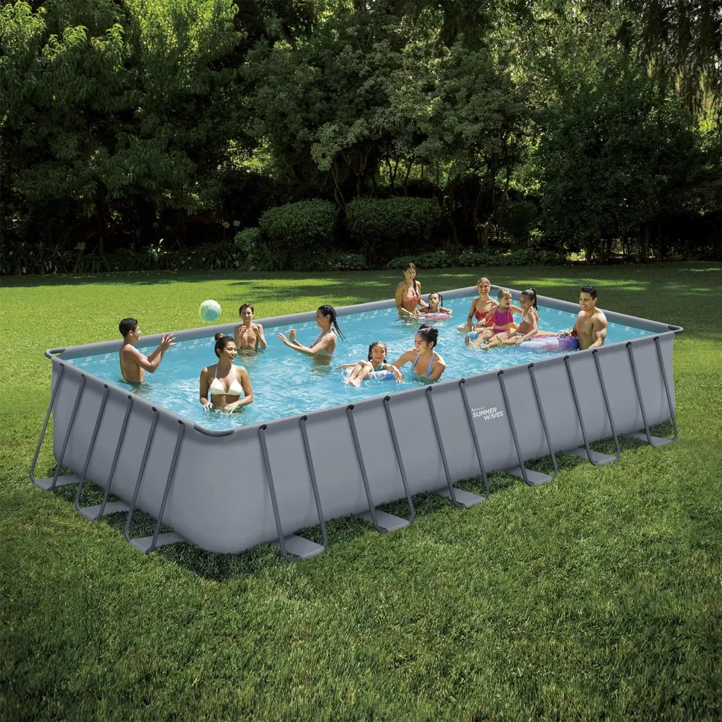 Elite Frame Pool 732 x 366 x 132 cm anthrazit