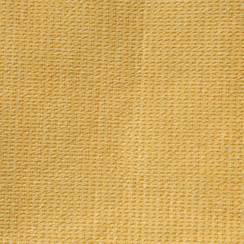 Sun sail (6x6x6 m) triangles sand HDPE - breathable