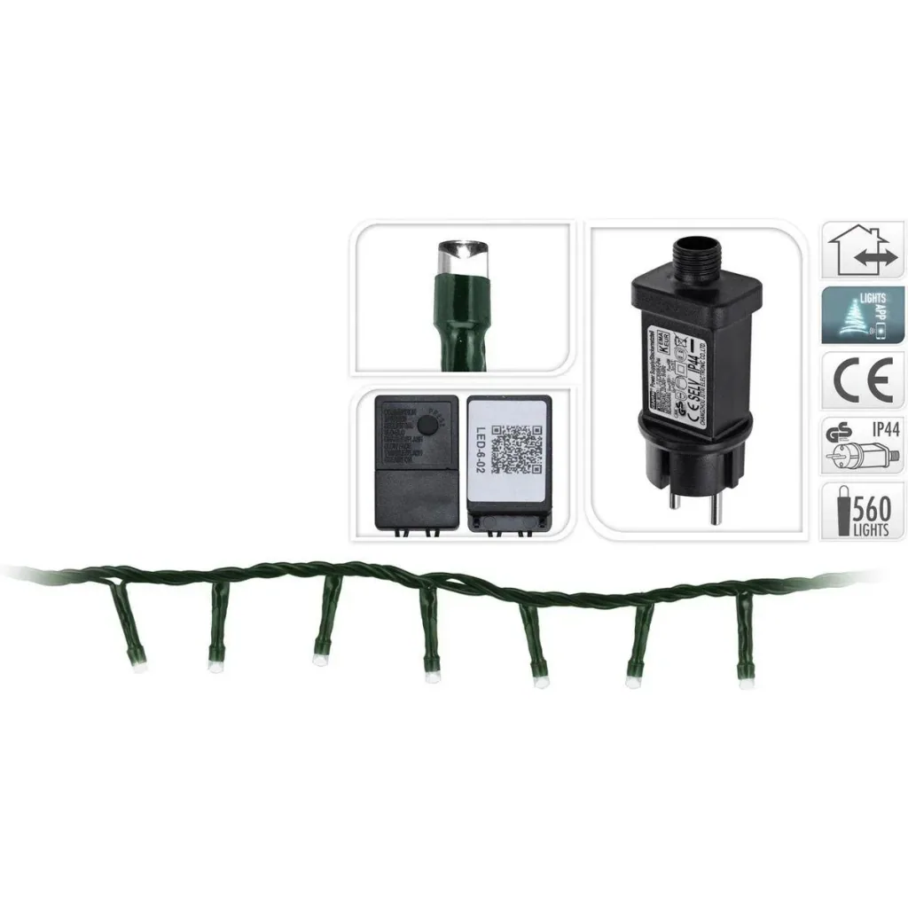 LED lights with app control - 560 LEDs 11 meters