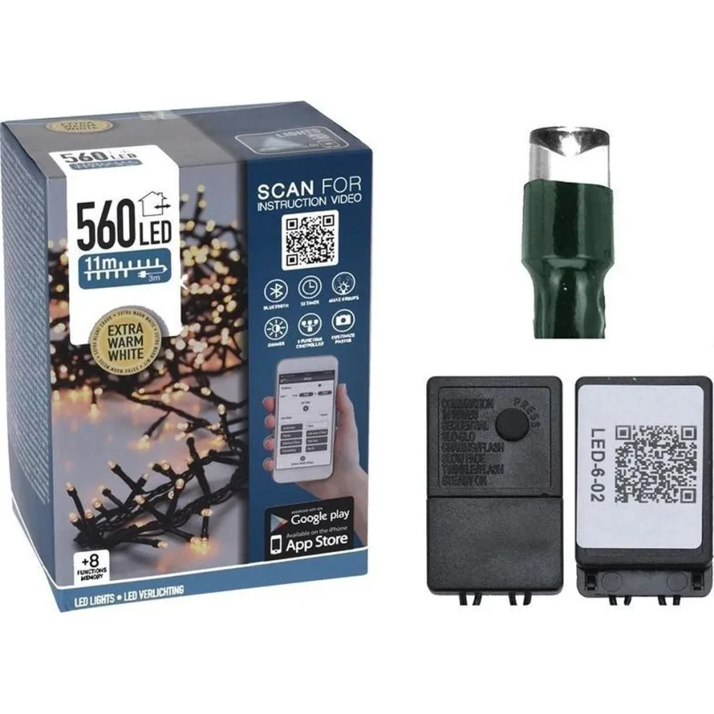 LED lights with app control - 560 LEDs 11 meters