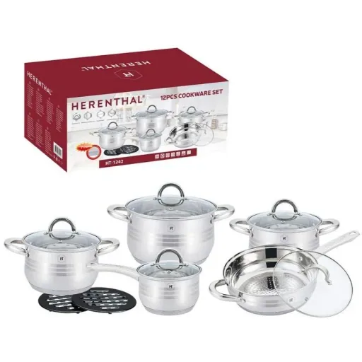 Herenthal - Complete 12-piece cookware set