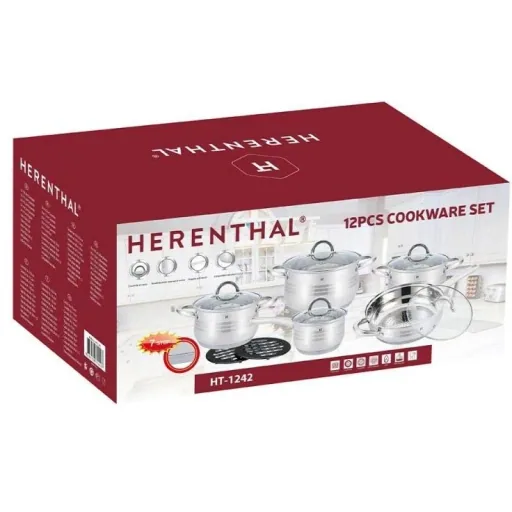 Herenthal - Complete 12-piece cookware set