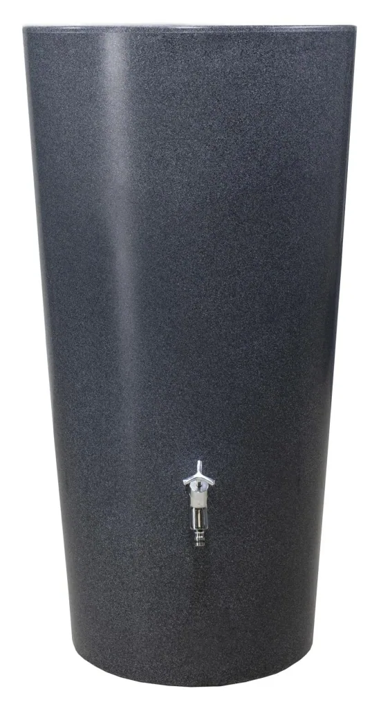 Rain storage tank / rain barrel STONE 2in1 210 L, lava