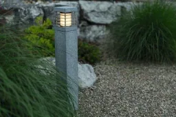 Floor lamp LA MER stainless steel, for outdoor use