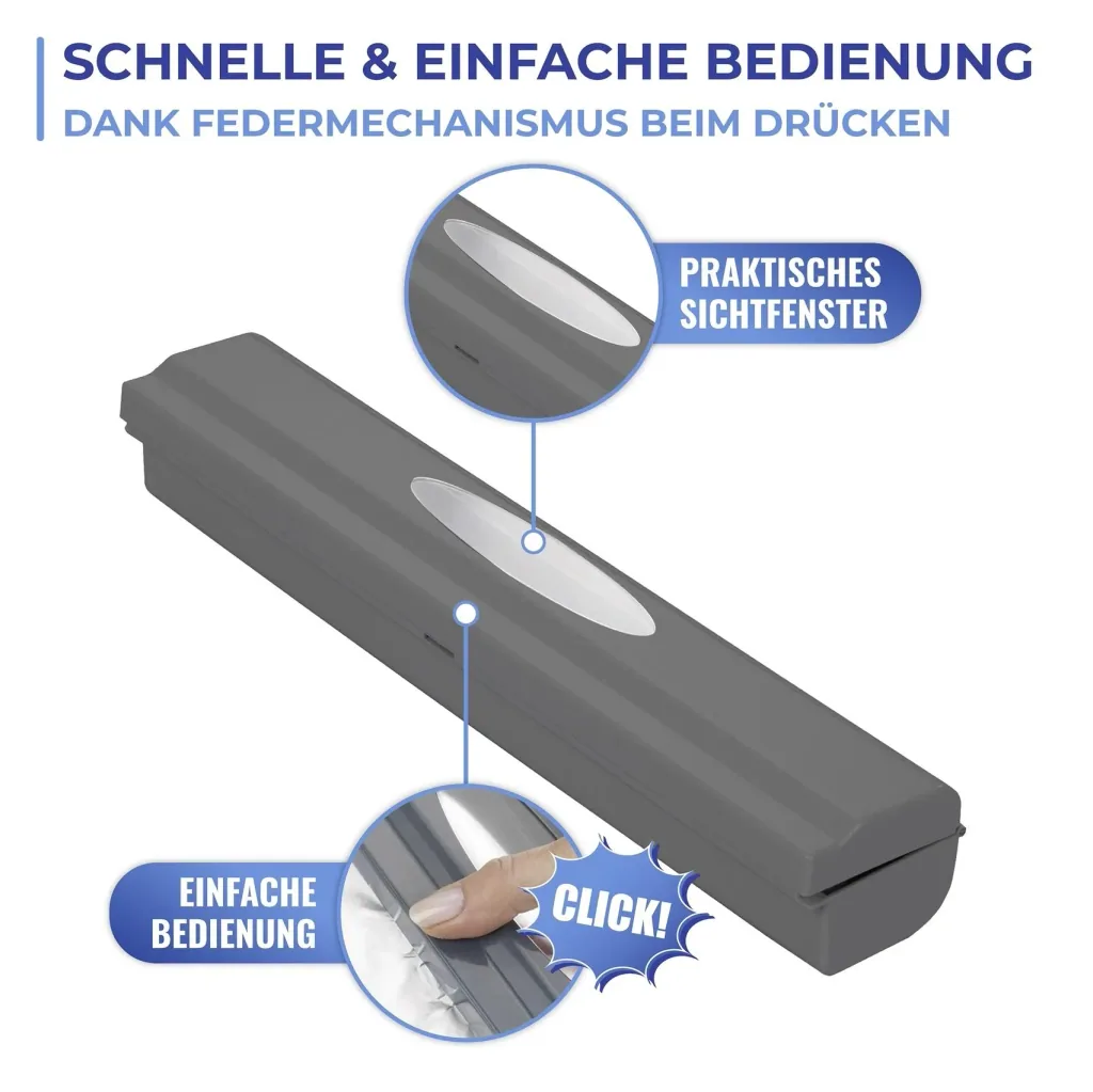 Foil dispenser "Perfect Cutter", anthracite