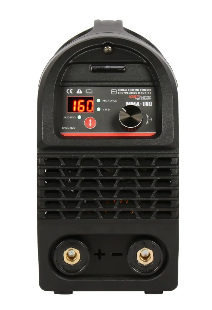 Electrode welding machine including 4-piece accessory set