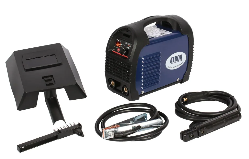 Electrode welding machine including 4-piece accessory set