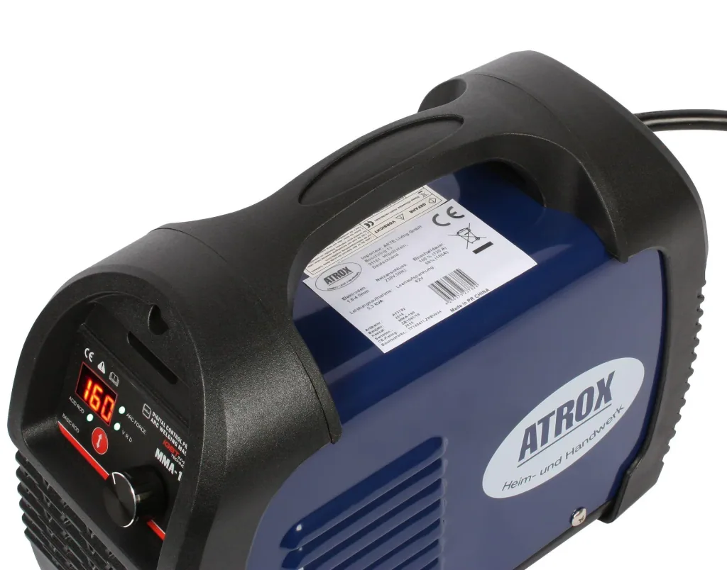 Electrode welding machine including 4-piece accessory set