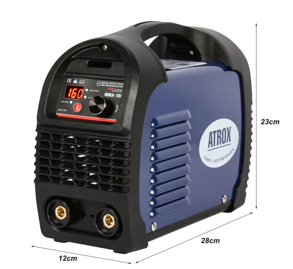 Electrode welding machine including 4-piece accessory set