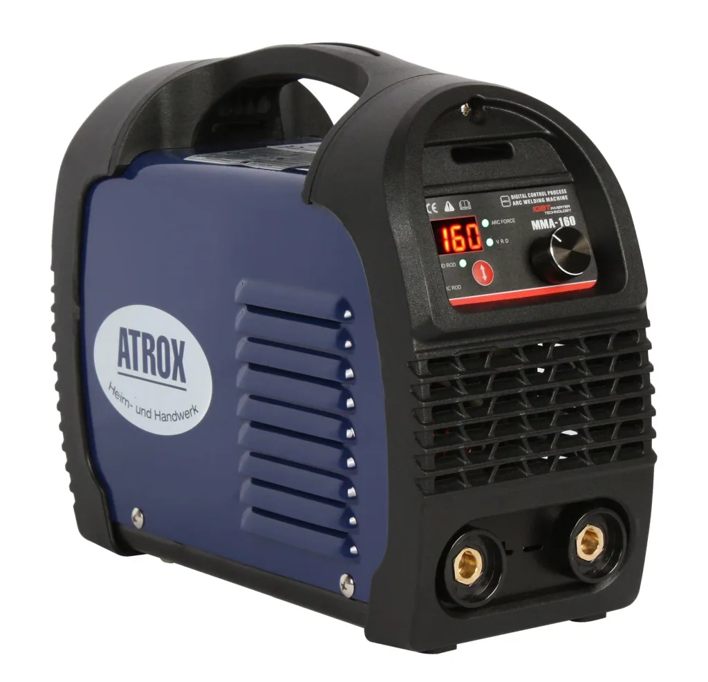 Electrode welding machine including 4-piece accessory set
