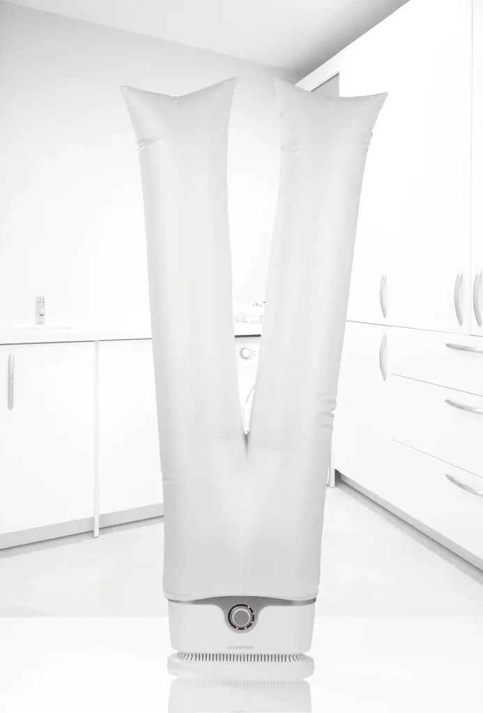 Shirt/blouse ironer including trouser attachment, 1800 W
