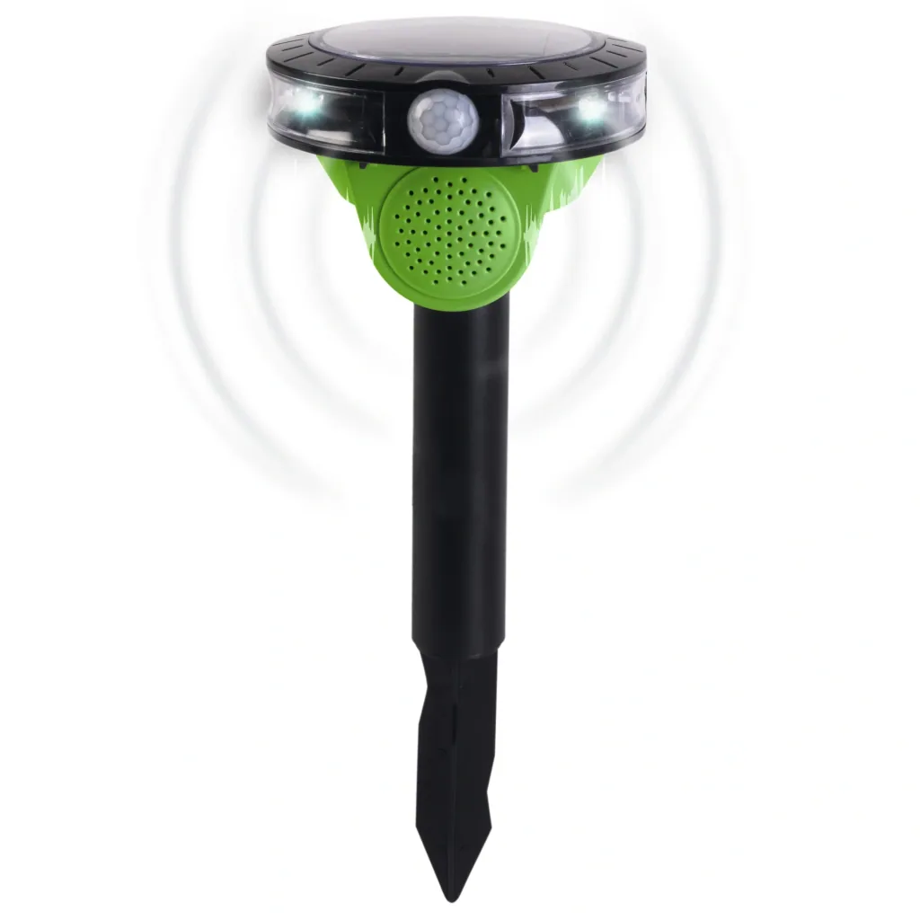 Solar bird repellent