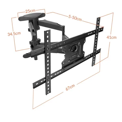 TV wall mount 55 inch black