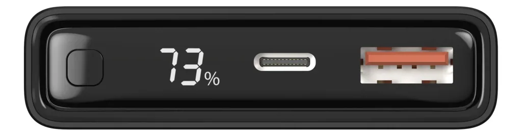 Powerbank 10000 PS222PD, Quick Charg 3.0 and Huawei Supercharge - black