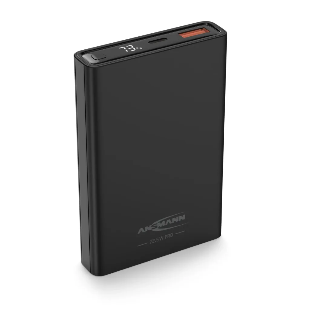 Powerbank 10000 PS222PD, Quick Charg 3.0 and Huawei Supercharge - black