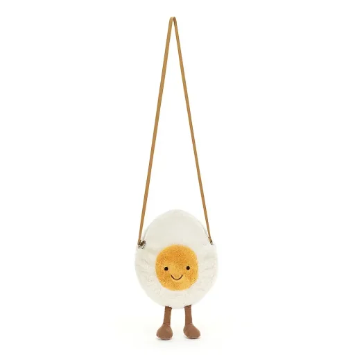 Jellycat Knuffel, kindertas - Amuseable Happy Boiled Egg Bag