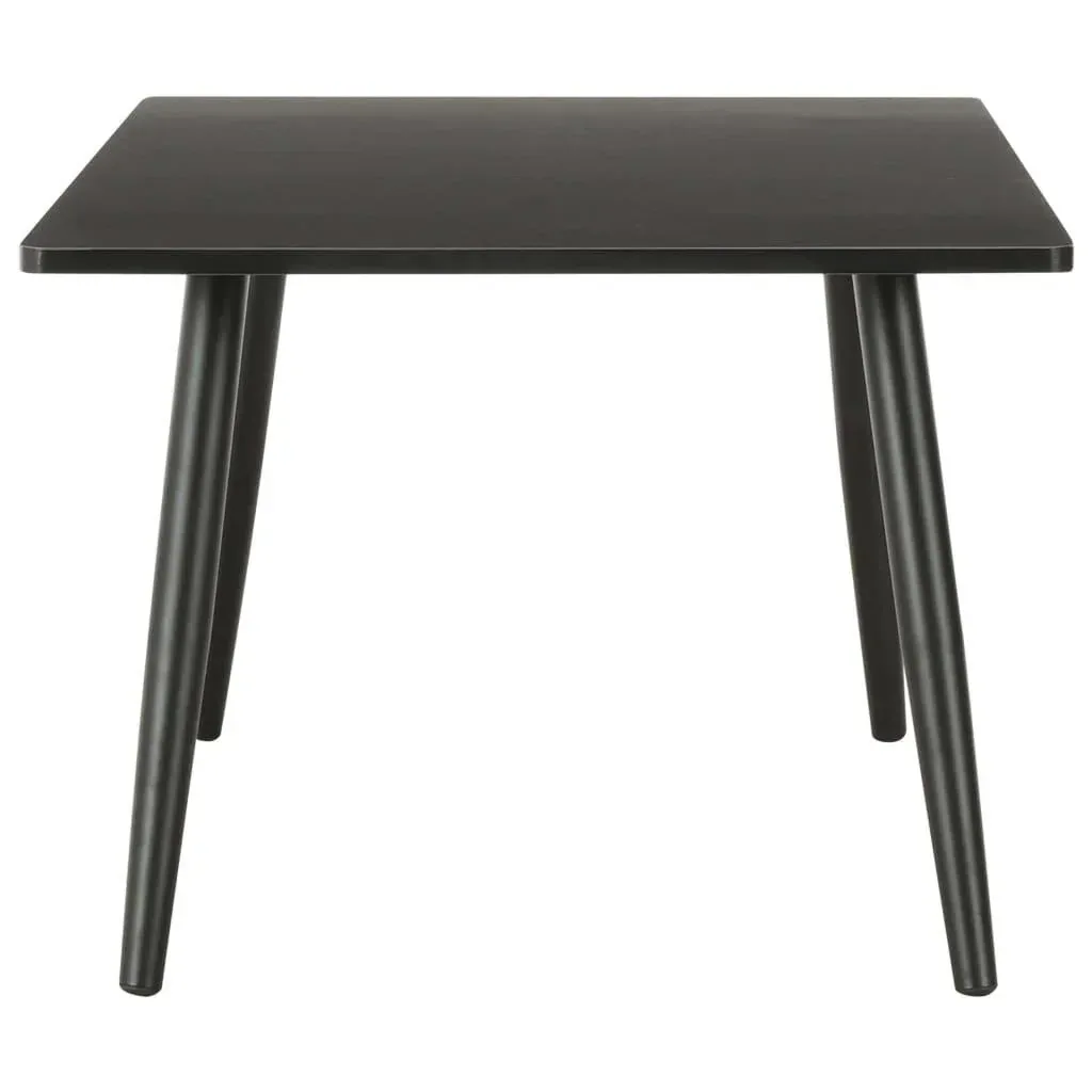 Coffee table 120x60x46 cm black