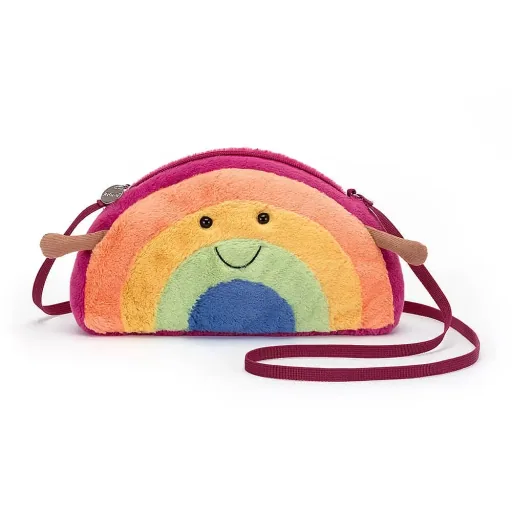 Jellycat Knuffel, kindertas - Amuseable Rainbow Bag