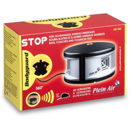 Square Air Ultrasonic Pest Repeller 360° - 20-45 kHz - 200m²