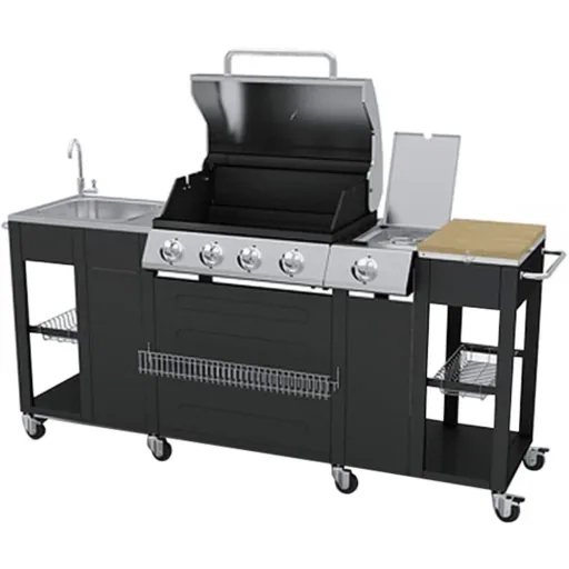 Montana 4-burner outdoor kitchen