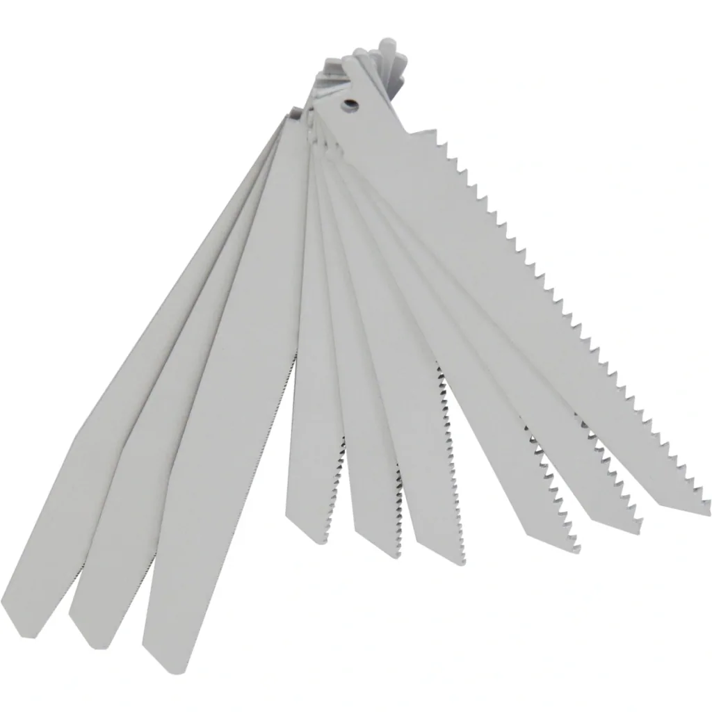 RSA1001 reciprocating saw blades, 9 pcs.