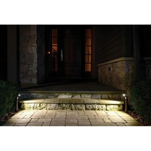 LED path lighting brown with motion detector 2-pack MB592 80 lumen IP66