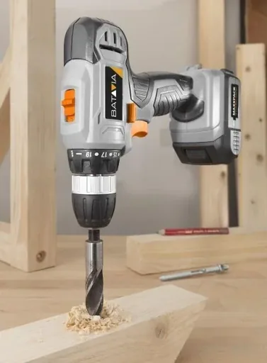 Cordless drill + cordless screwdriver | Incl. battery and charger Maxxpack