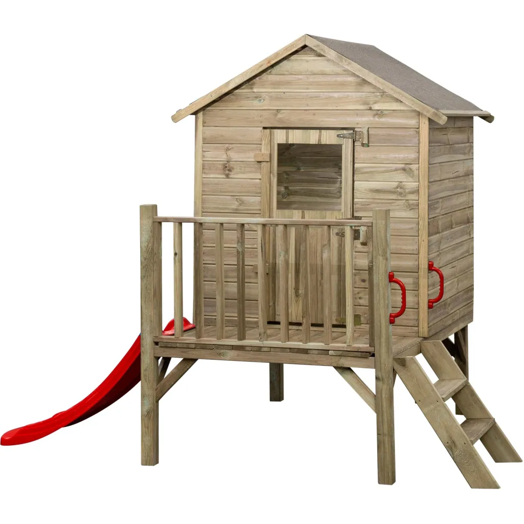 Camilla playhouse with red slide