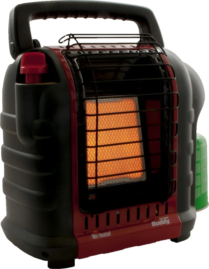 Gas heater "Portable Buddy", for up to 21 m³ room volume