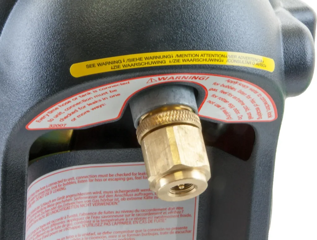 Gas heater "Portable Buddy", for up to 21 m³ room volume