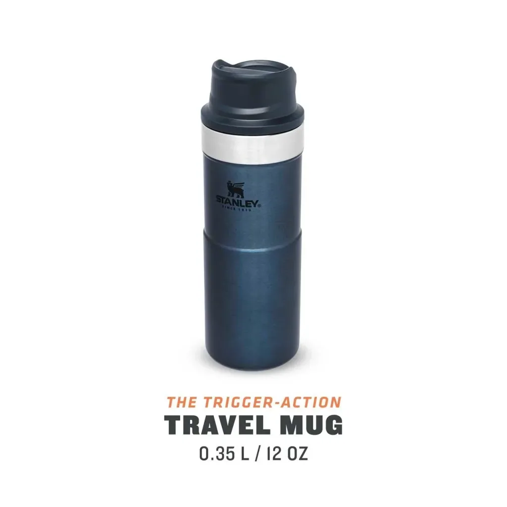 Trigger-Action Travel Mug 0.35 l, Nightfall, vacuum insulation, one-handed operation