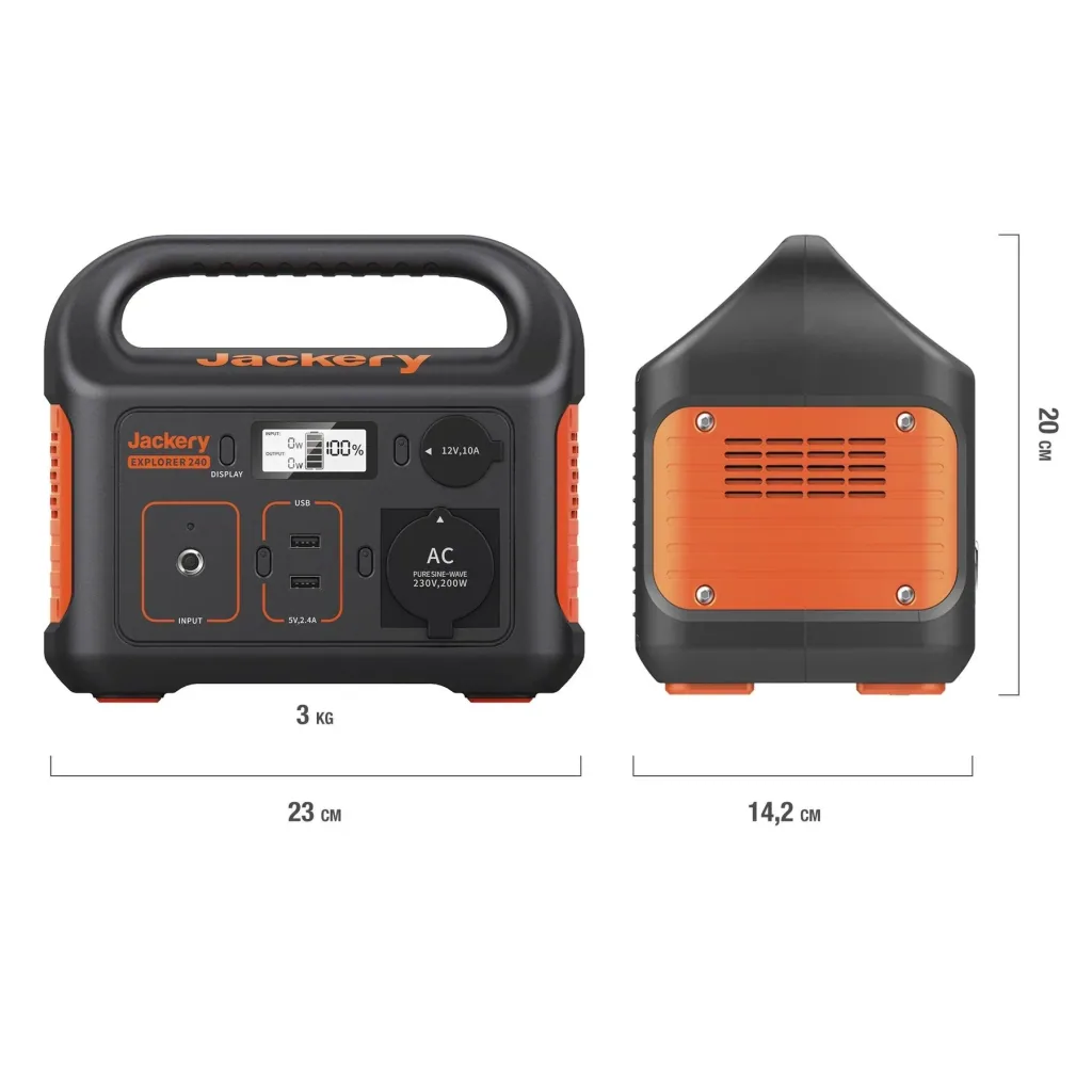 Portable Power Station Explorer 240, 240 Wh
