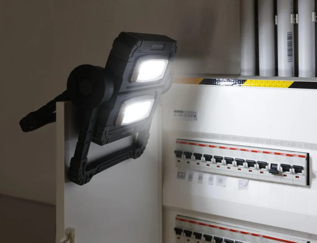LED work light 2 x 10 watts, 360° rotatable