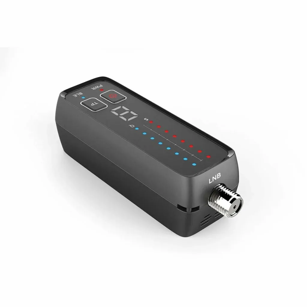 Satfinder with Bluetooth and app control