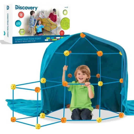 Discovery Children's Construction Kit - Tent - Fort - 69 pieces