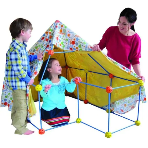 Discovery Children's Construction Kit - Tent - Fort - 69 pieces