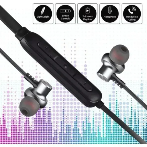 VT-6166 Headset Sport bluetooth - In-Ear Headphones - Black