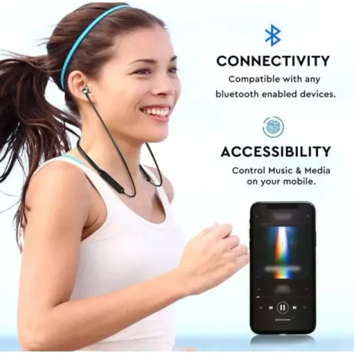 VT-6166 Headset Sport bluetooth - In-Ear Headphones - Black