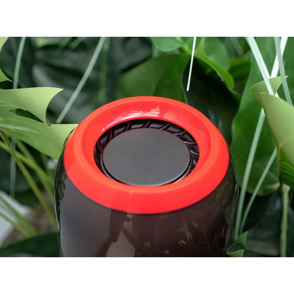 VT-7456 Bluetooth speaker with RGB lighting - 2x 3Watt - red