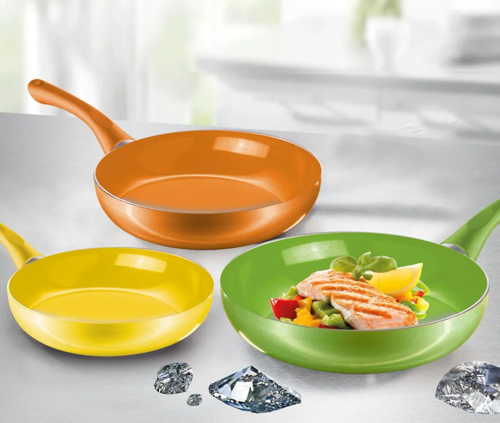 Pan set, 3-piece, summer